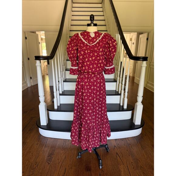 SZ-4-P Prairie Pioneer Victorian Edwardian Costume Reenactment History Bounding - Picture 2 of 11